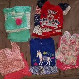 Lot of toddler girl outfits